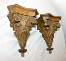 Coppia mensole antiche