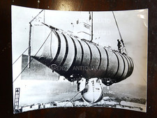 VINTAGE FOTO ESPLORAZIONE  SOMMERGIBILE   SOTTOMARINO BATISCAFO TRIESTE PHOTO
