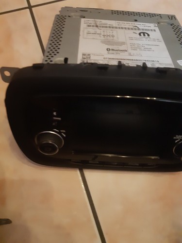 Fiat 500x car - car, radio