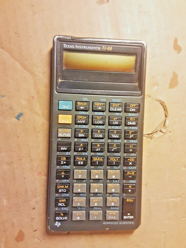 Texas instruments 68 - instruments, ti-68