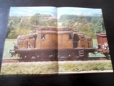 LOCOMOTIVA TRIFASE FS E.554.130 FERROVIA ALESSANDRIA S. GIUSEPPE DI CAIRO 1976