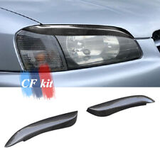 Fendinebbia in fibra di carbonio palpebre luce sopracciglia per Toyota Starlet Glanzer EP91 96-99