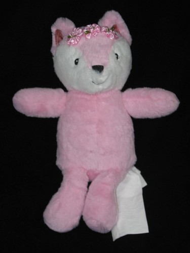 Peluche volpe rosa per bambini