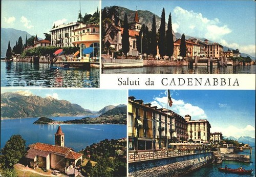Cadenabbia lago como - lago, lido