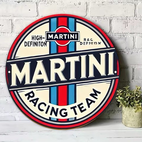 Targa metallo vintage - metallo, martini