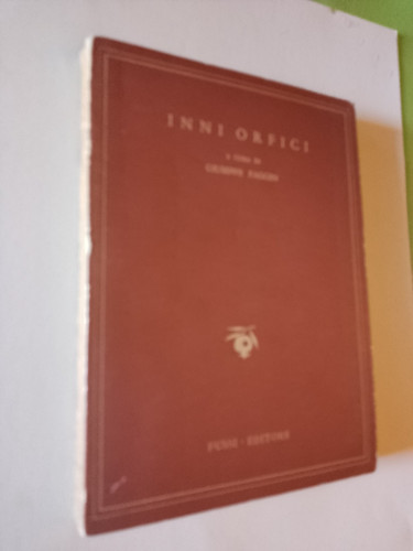 Inni orfici giuseppe faggin - giuseppe,