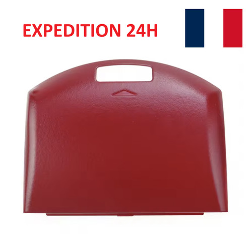 Couvercle cache batterie rouge - cache,