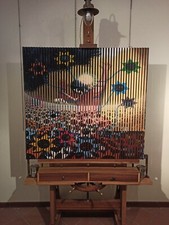 Dipinto su legno trapasso 