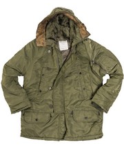 N3B Parka Oliva Stile Militare