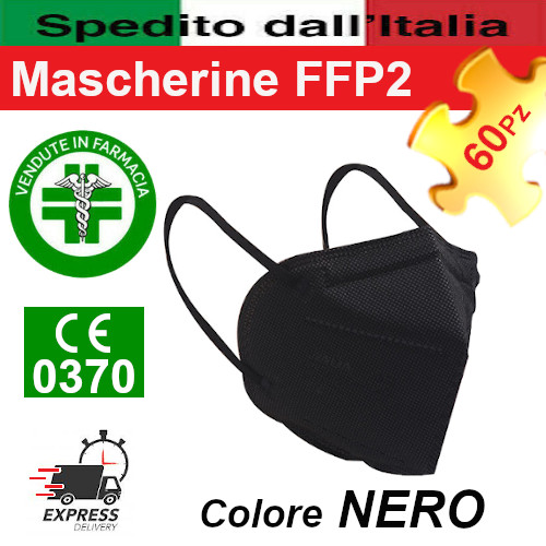 Mascherine ffp2 nere - mascherine,