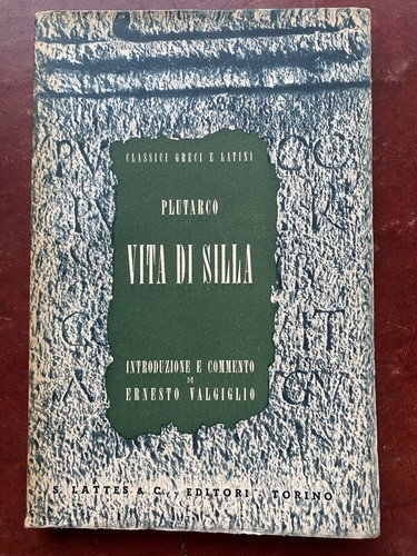 Vita silla plutarco a - di, di
