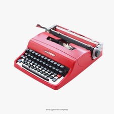 Olivetti Lettera 32 Red