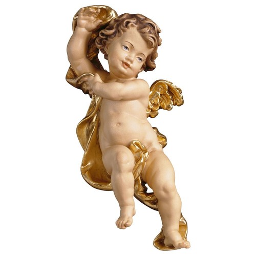 Statua putto angelo legno - putto,