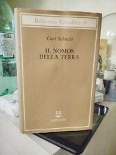 IL NOMOS DELLA TERRA DI CARL SCHMITT ED. ADELPHI