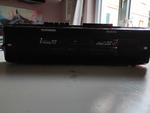Radio stereo audiocassette - stereo,