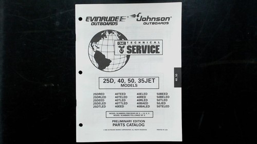 Catalogo ricambi evinrude - catalogo,