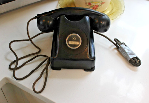 Antico telefono scrivania - telefono,