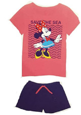 Completo bambina Corto Cotone