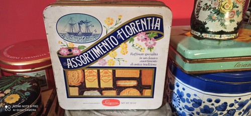 Scatola latta vintage - latta,