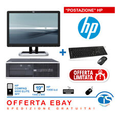 HP CONFIGURAZIONE PC MONITOR 19 COMPUTER ECONOMICO UFFICIO AGENZIA CALL CENTER