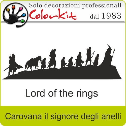 Adesivo signore degli - adesivo,