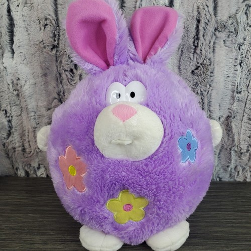 Peluche forma uovo viola - a,