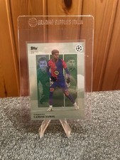 Lamine Yamal 2025 Topps Simplicidad Simplicity Green /99 FC Barcelona