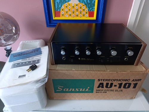 Amplificatore stereo vintage