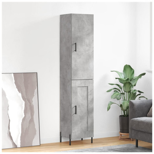 Credenza grigio cemento - credenza,