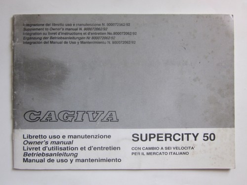 Cagiva supercity marce - cagiva,
