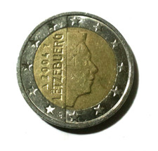 Moneta Rara 2 Euro Letzebuerg Granduca Henri 2004