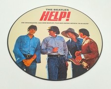The Beatles Help LP Picture Disc 33 giri Colonna sonora rara Beatles Film United