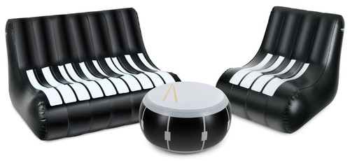 Seduta gonfiabile pvc - seduta,