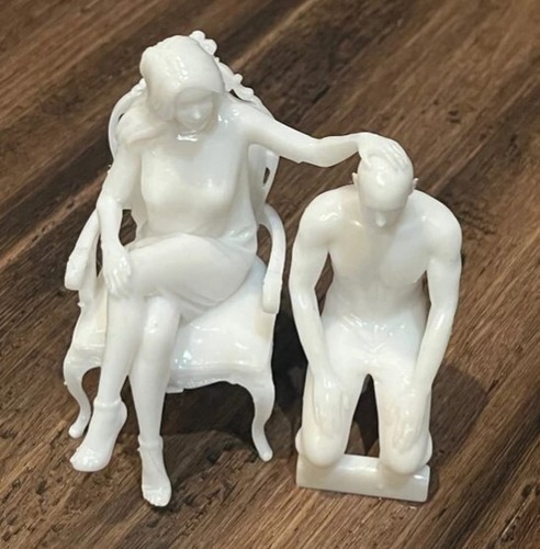 Statuina resina femmina - resina,