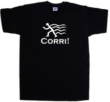 Corri! Maglietta Simpatica