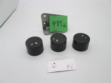 Manopole piano cottura Smeg -3 pezzi - foro 6 mm- (codice stampigliato 1002)