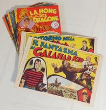 GIM TORO COLLANA ELETTRA 1/10+1/8 serie quasi completa Ed. Cremona Nuova  1949  