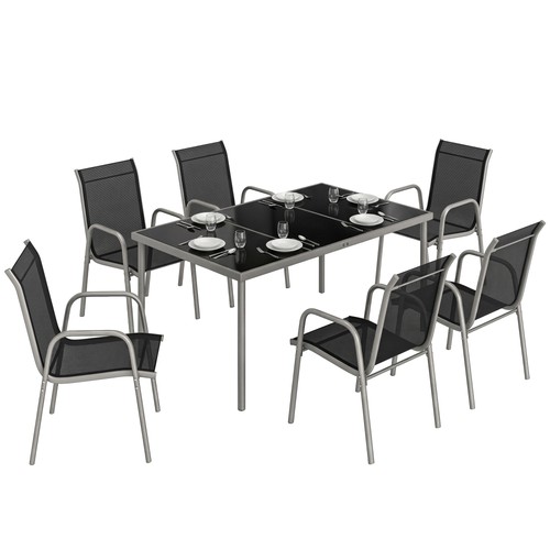 Outsunny set giardino tavolo - giardino,