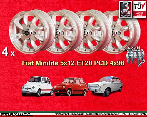 Cerchi dadi fiat 126 850 - 126, 500