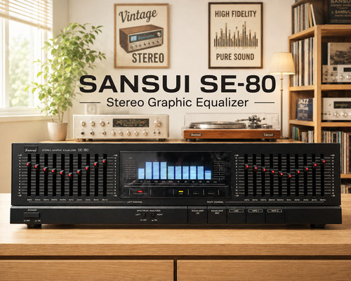 Sansui rare - se-80, 🌈rare🌈