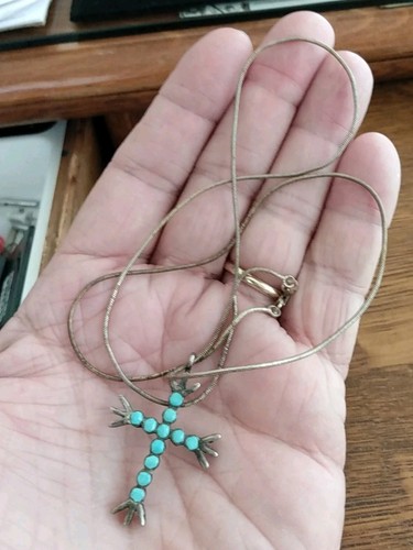 Croce navajo sterling - croce, vintage