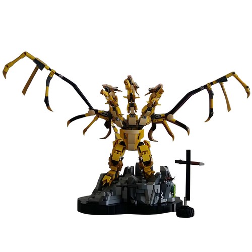 Moc godzilla movies king - godzilla,
