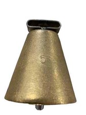 CAMPANA IN OTTONE CON STAFFA
