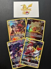 LOTTO  CHR TRAINER GALLERY Pokémon  Near Mint To Mint Lotto 4 Carte Ita