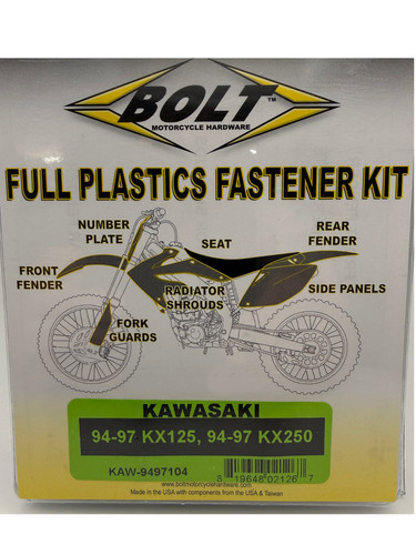 Kit bulloni plastici - kit,