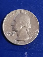American Quarter Dollar 1965