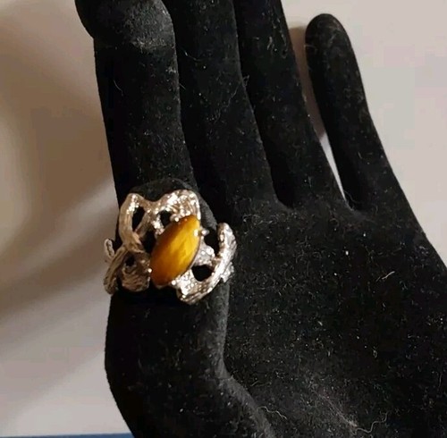 Anello moda occhio tigre - anello,