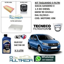 TAGLIANDO 3 FILTRI OLIO