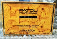 PATOU POUR HOMME PRIVE JEAN PATOU after shave balm 120ml rare vintage perfume