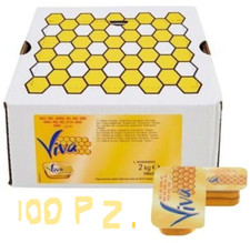 MIELE MONOPORZIONATO DI ALTA QUALITA° 100 CONFEZIONI VIVA